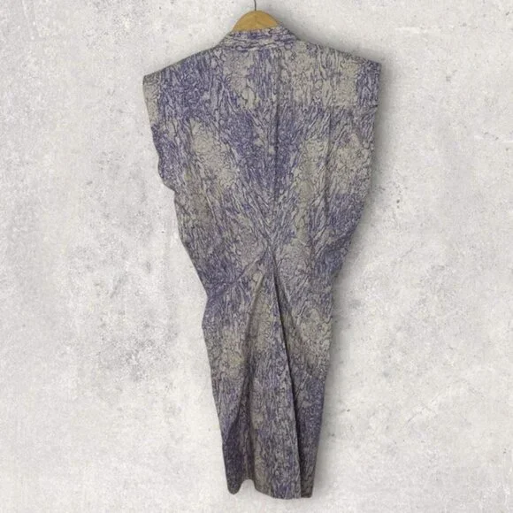 Nwt Remain Birger‎ Christensen Purple Marika Dress Shoulder Pads Size 8 Designer - Picture 5 of 9